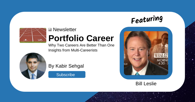 How Bill Leslie Manages 2 Careers (TV Anchor and Musician)